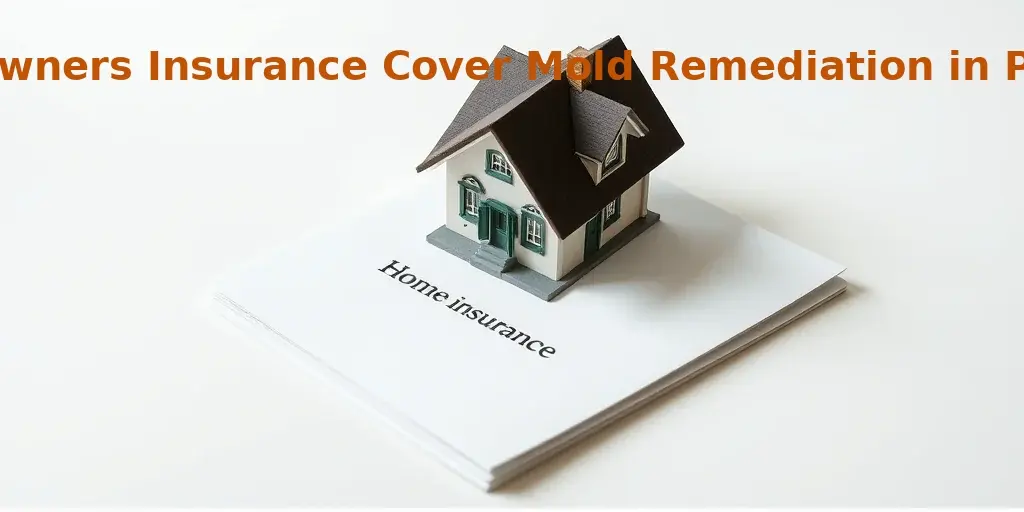 Does Homeowners Insurance Cover Mold Remediation in Pasadena, TX ?