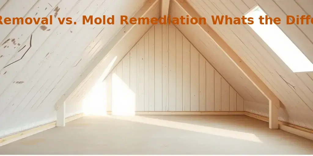 Mold Removal vs. Mold Remediation: What's the Difference?